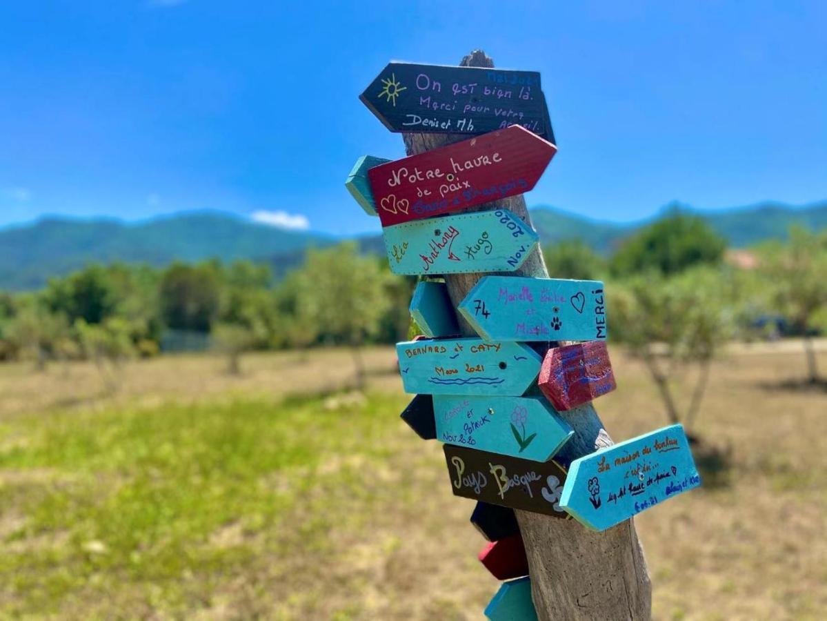 Domaine Pedra Llampada Gite Cerise Villelongue-dels-Monts Dış mekan fotoğraf